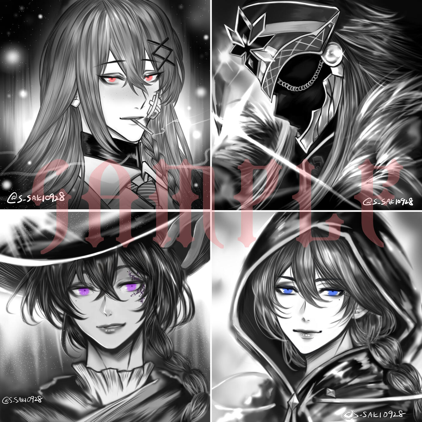 惊喜包 彩色 头像委托